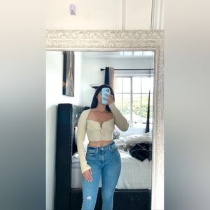 Urban Outfitters Beige Sweater